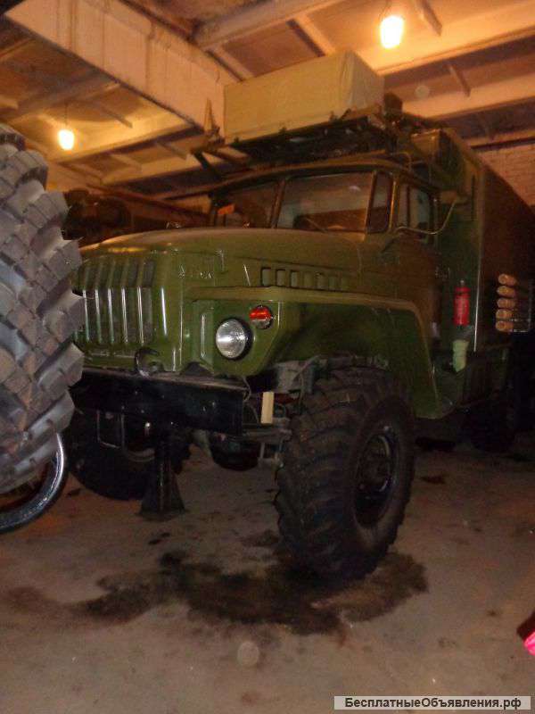 Урал 375 кунг с гос.резерва