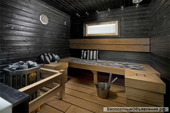 Строим настоящую русскую баню по-черному