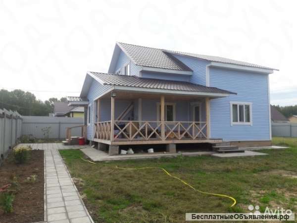 Дом 130 м² на участке 8 сот