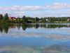Дом в деревне на берегу реки Никажель