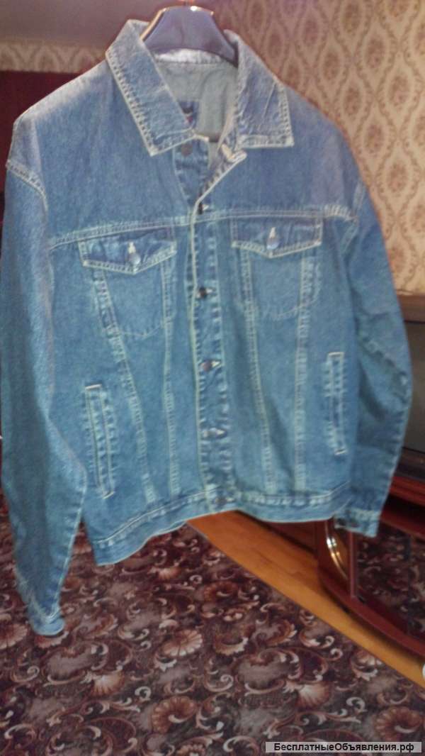 Новая джинсовая мужская куртка