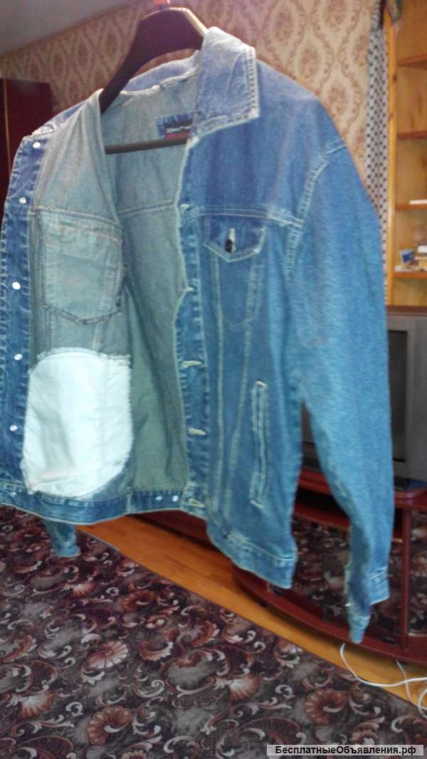 Новая джинсовая мужская куртка