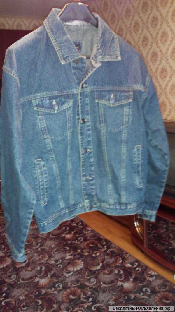 Новая джинсовая мужская куртка