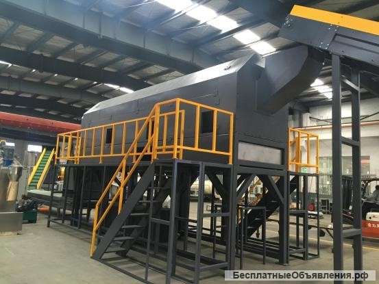 Линия дробления мойки сушки ПЭТ