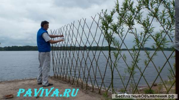 Забор, ограждение для дачи