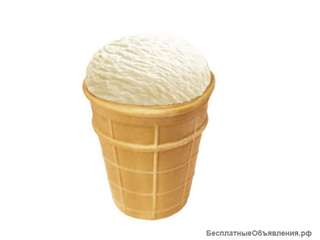 Вафельный стаканчик для мороженого