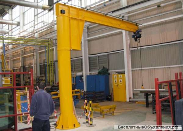 Консольный кран грузоподъемность 1 тонна