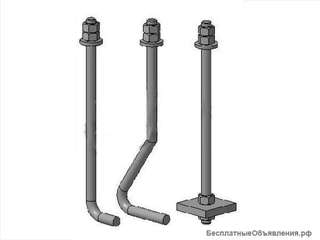 Анкерный болт фундаментный по ГОСТ 24379.1-2012