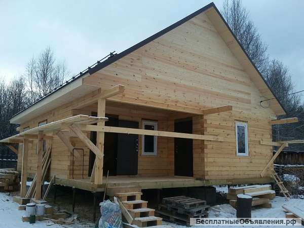 Проектируем, производим, строим деревянные дома Вашей мечты в кредит без первого взноса