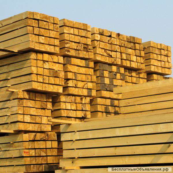 Брус доска лиственница сосна