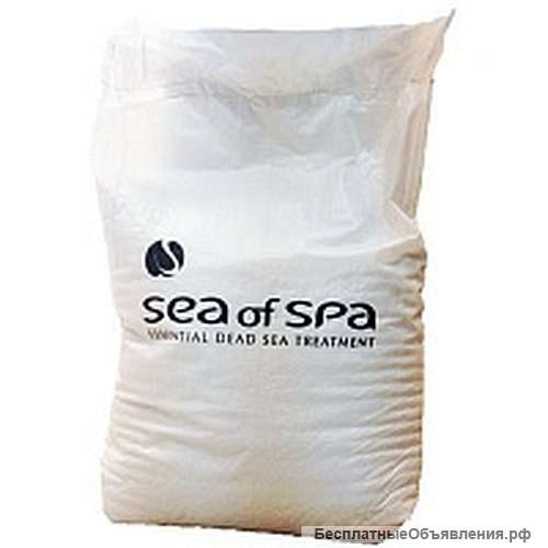 Натуральная соль Мертвого моря (Израиль) 25 кг. для ванн