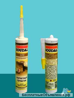 Герметик для дерева Parquet Sealant 280 мл SOUDAL МЕРБАУ / МАХАГОН
