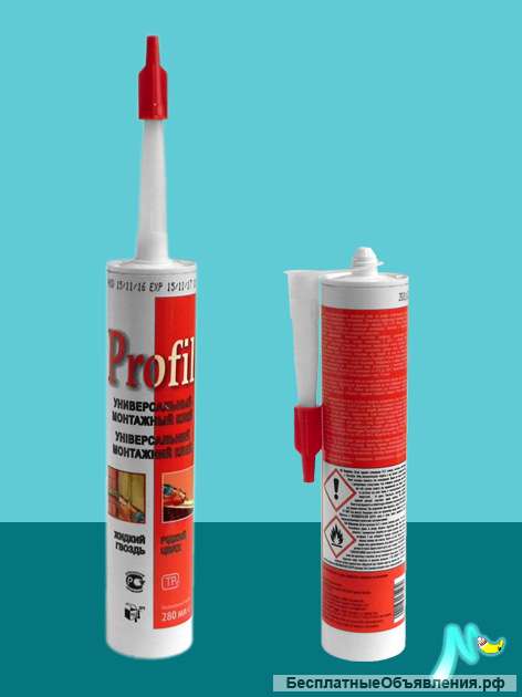 Универсальный монтажный клей Profil 280 мл SOUDAL