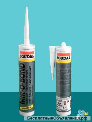 Клей для зеркал Mir-O-Bond 310 мл SOUDAL ПРОЗРАЧНЫЙ