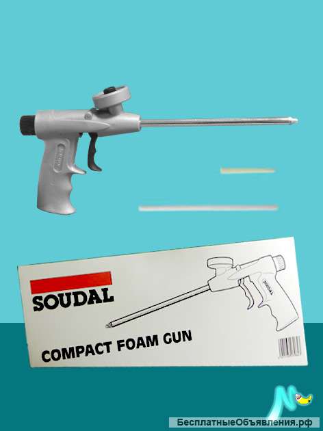 Пистолет Compact Foam Gun винтовой SOUDAL