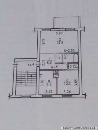 Квартира 2шка