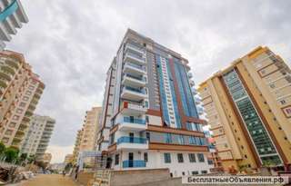 Квартира 1+1 общей площадью 75 кв.м., новый комплекс, Алания-Махмутлар, Турция