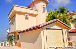 Вилла 4+2 общей площадью 260 кв.м., вид на море, Каргыджак / Аланья, Турция