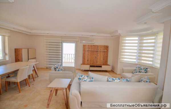 Вилла 4+2 общей площадью 260 кв.м., вид на море, Каргыджак / Аланья, Турция