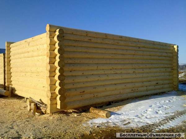 Сруб 6x6 ручная рубка