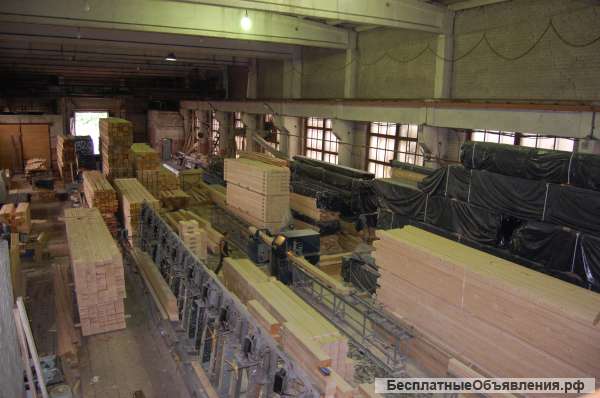 Завод по изготовлению профилированного бруса камерной сушки