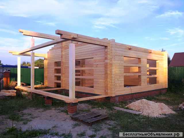 Профилированный брус "немецкий паз"