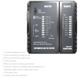Тестер сетевого кабеля AMPCOM, AMCSYXH, RJ45, RJ11 НОВЫЙ