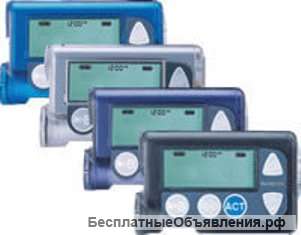 Инсулиновая помпа MMT-715 paradigm wwl с принадлежностями