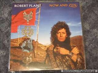Robert Plant Now And Zen LP US Original
