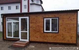 Блок контейнер- бытовка (торговый павильон)