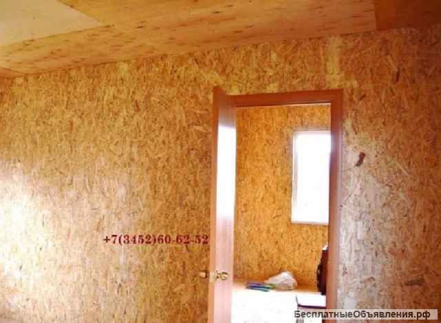 Дачный дом 6 х 5 с крыльцом и чердаком