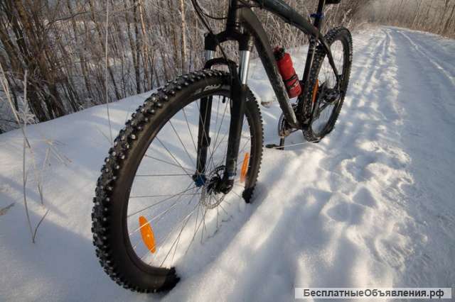 Прокат велосипедов на зимней резине