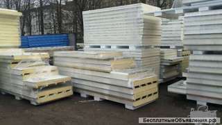 Сэндвич панели ппу 150 Вналичии