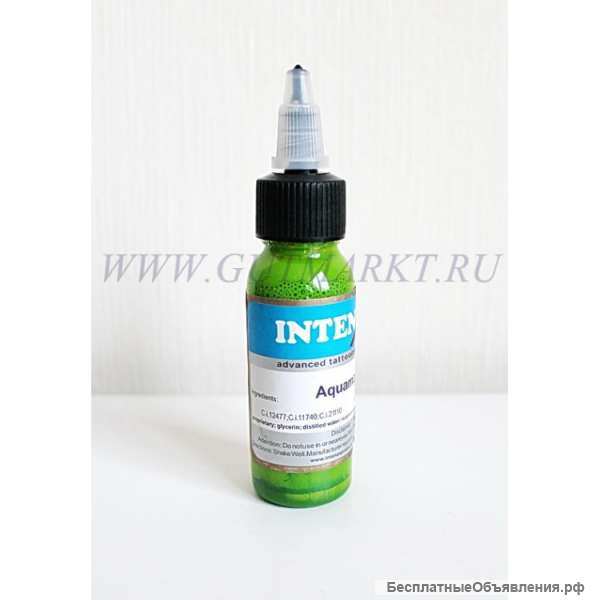 Краска для татуировок Intenze Интенза в ассортименте