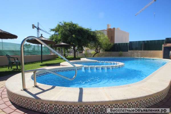 Таунхаус/ дуплекс общей площадью 75 м², общий бассейн, Orihuela Costa, Испания