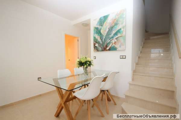 Таунхаус/ дуплекс общей площадью 75 м², общий бассейн, Orihuela Costa, Испания