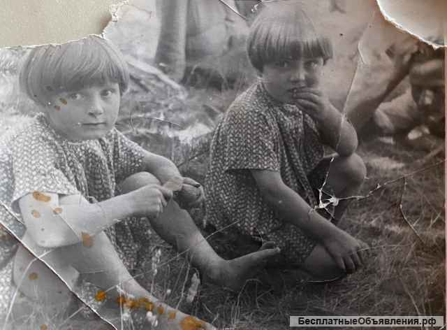 Реставрация старых фото, оцифровка фото