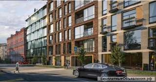 Торговое помещение площадью 267,46 кв.м. на 1 этаже жилого дома премиум-класса