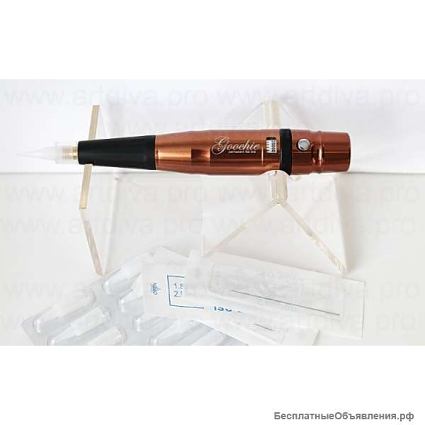Машинка перманентная для татуажа Goochie 2010 Flat Line Chocolate