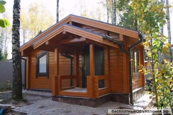Бани из кедра, сосны, лиственницы