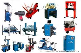 Оборудование для СТО, материалы для ремонта всех типов колес