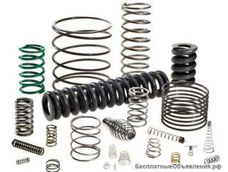 Пружина сжатия (изготовление) по Вашим чертежамц