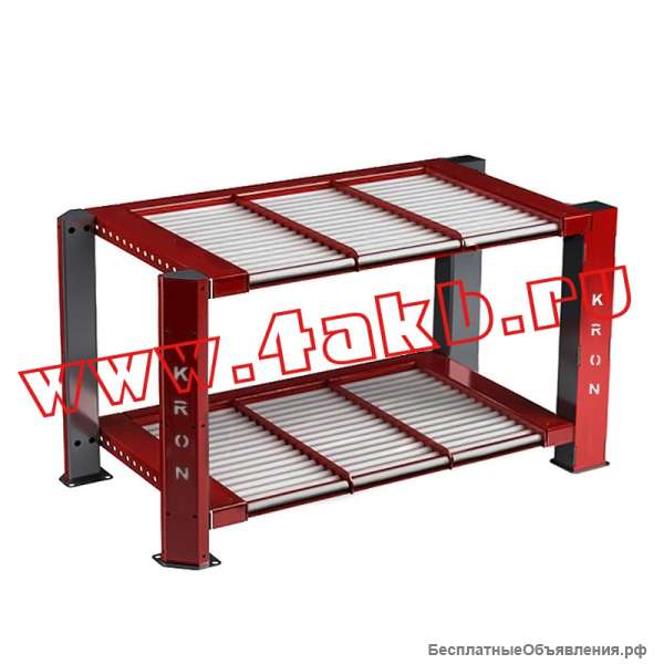 Роликовый стеллаж для аккумуляторов