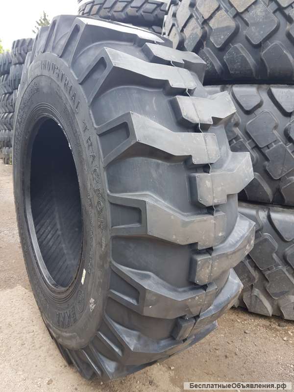 Шины EKKA на погрузчики- размерами 18.4-26, 16.9-28, 23.5-25, 12-16.5