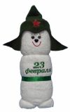 Солдатик из полотенца - оригинальный подарок на 23 Февраля