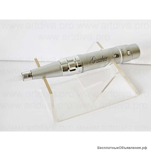 Машинка с аккумулятором для татуажа Goochie ZX 2013 PROF Silver