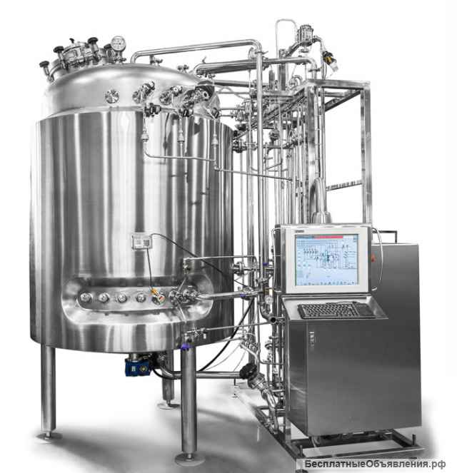 Роторно-плёночные испарители (РПИ) промышленные, Ёмкости, ферментёры. Завод Гранд