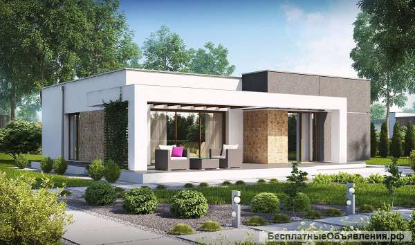 Коттедж 102 м² на участке 5 сот