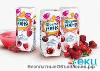 Упаковщица на производство ФрутоНяня, Работа с проживанием