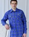 Мужские рубашки в клетку и пижамы из фланели оптом